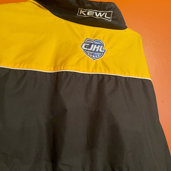 🥅 KEWL Capital Junior Hockey League Training Jacket Windbreaker 26 US M 🏒 - Picture 9 of 10